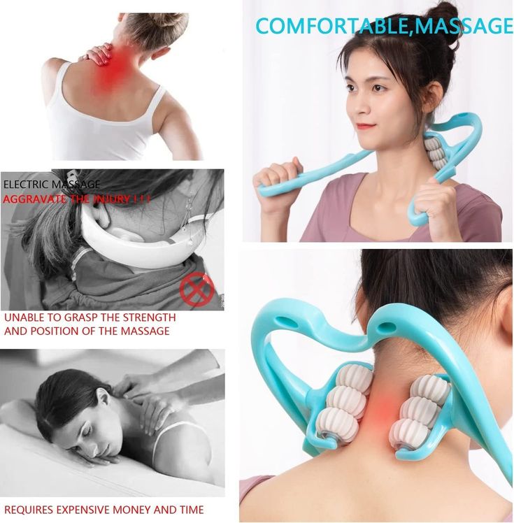 6-Wheel Neck & Spine Massager