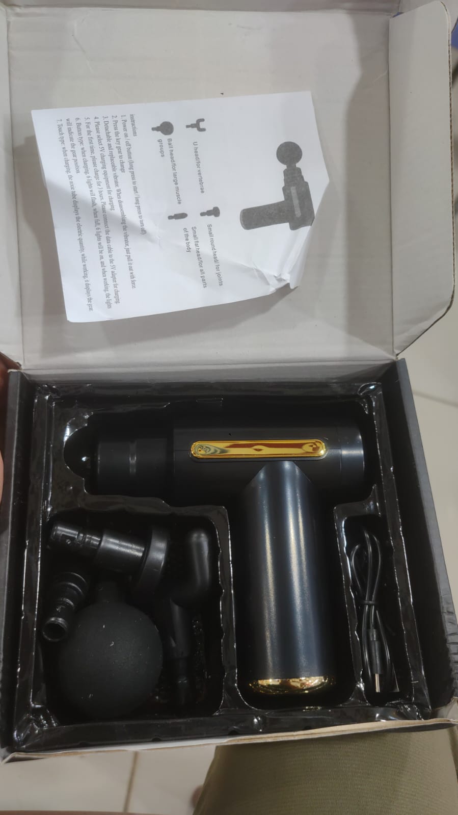 Smart Deep Tissue Massage Gun
