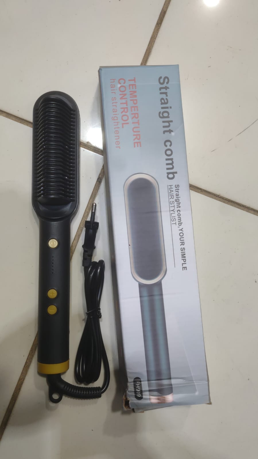 Hair Straightening Brush 909