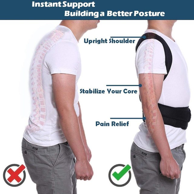 Adjustable Back Posture Corrector Belt