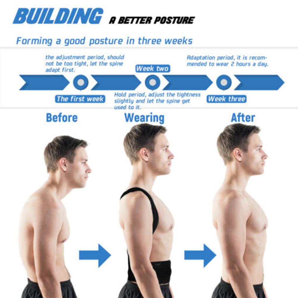 Adjustable Back Posture Corrector Belt