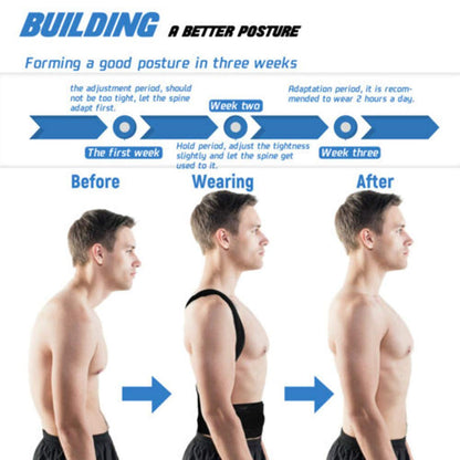 Adjustable Back Posture Corrector Belt