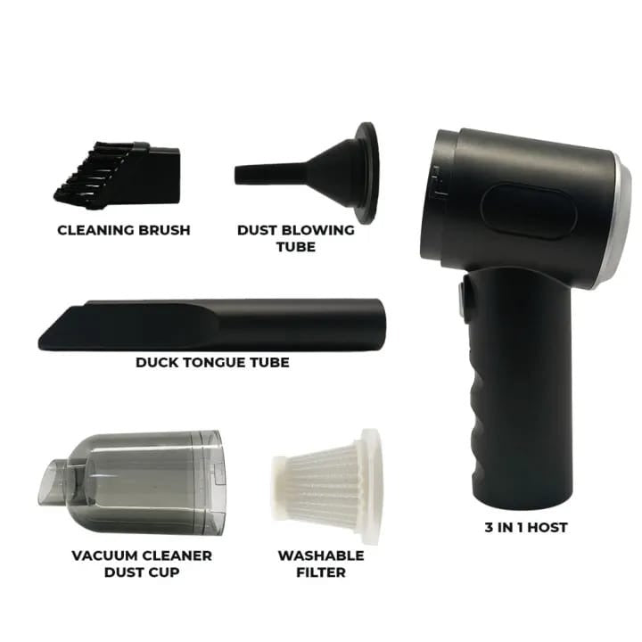 3 In 1 Portable Vacuum Cleaner For Car Home