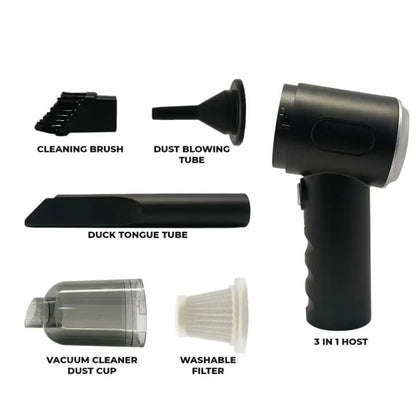 3 In 1 Portable Vacuum Cleaner For Car Home