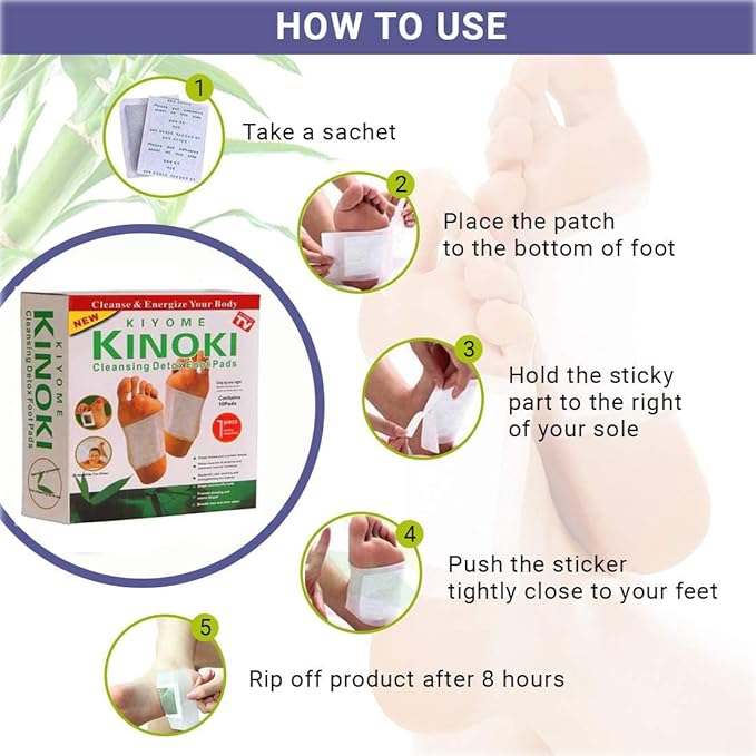 Kinoki Foot Patches Buy 1 Get 1 Free