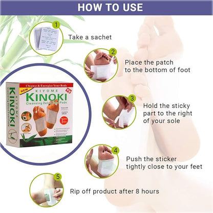 Kinoki Foot Patches Buy 1 Get 1 Free