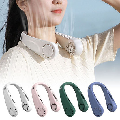 USB Rechargeable Portable Neck Fan