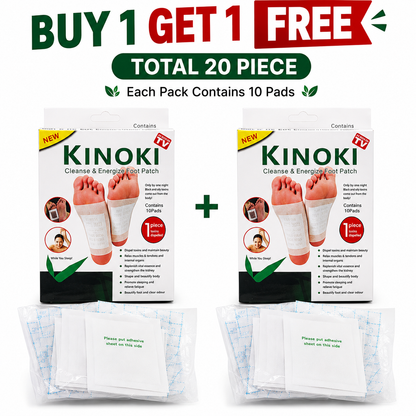Kinoki Foot Patches Buy 1 Get 1 Free
