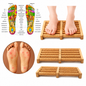 Traditional Wooden Foot Massager Roller
