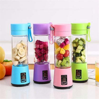 Portable Rechargeable Smoothie Blender Bottle