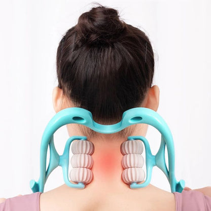 6-Wheel Neck & Spine Massager