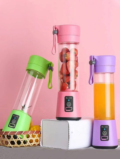 Portable Rechargeable Smoothie Blender Bottle