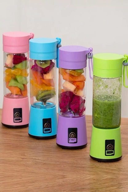 Portable Rechargeable Smoothie Blender Bottle