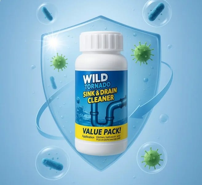 Wild Tornado Drain Cleaner Powder