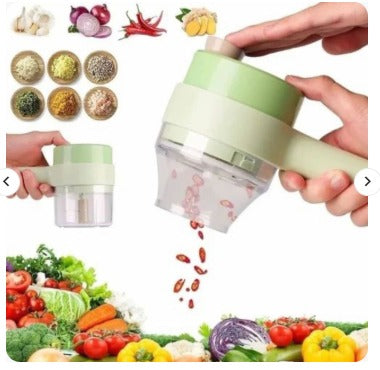 Electric Handheld Vegetable Cutter